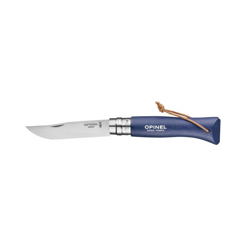 Opinel Pocket Knife N°08 Bushwhacker Knife Dark Blue 