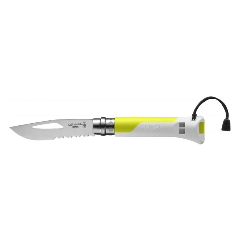 Opinel Pocket Knife N°08 Outdoor Earth Fluo Yellow 