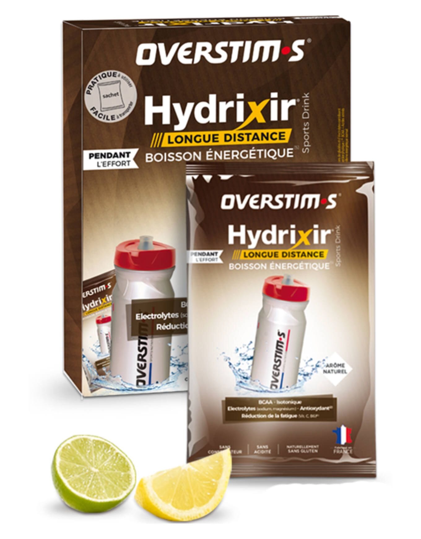 OVERSTIM.s Hydrixir Long Distance Sport Drink 54g Lemon/Lime 