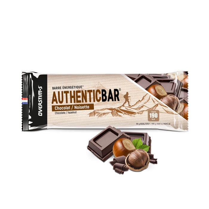 OVERSTIM.s Authentic Bar 50g Chocolate/Hazelnut 