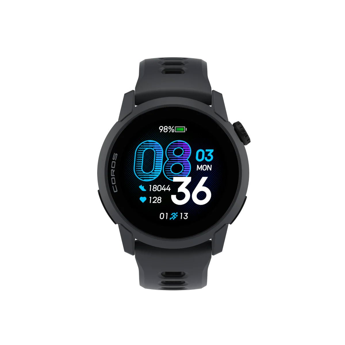 COROS Pace 4 GPS Watch Black (Silicone Band) 