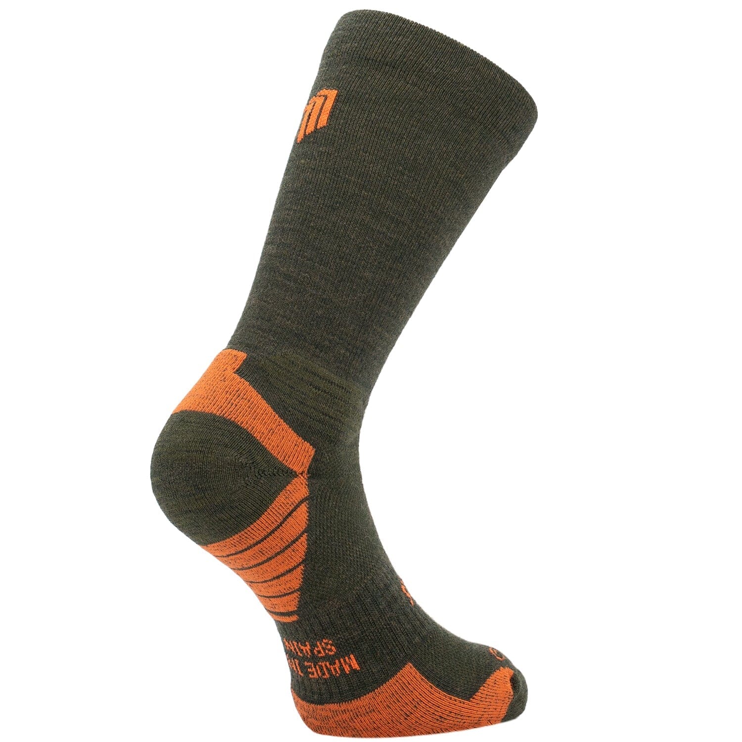SPORCKS Pathless Green - Trail Socks Green XS 35-37 