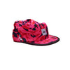 VAGA Limited Edition Patterned Club Cap – Flame Red/Poster Pink/Navy