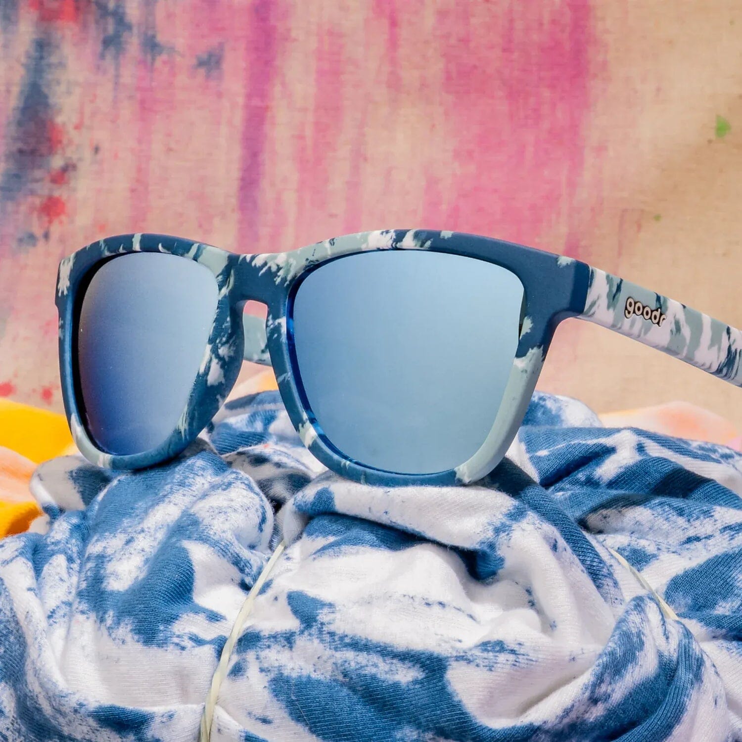 goodr OG - Sports Sunglasses - Acid Washed Aficionado 