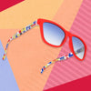 goodr OG - Sports Sunglasses - Fluent In Flags 