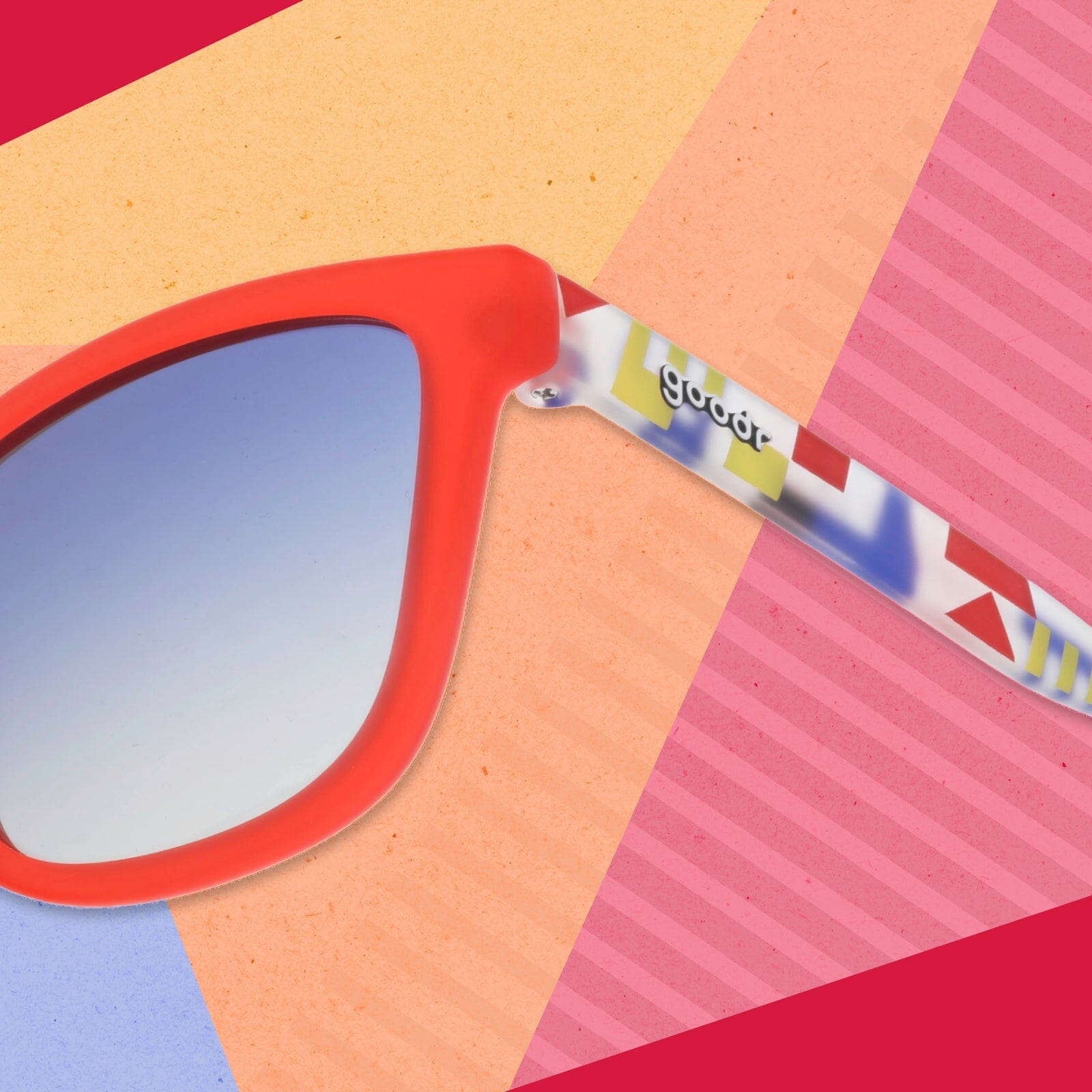 goodr OG - Sports Sunglasses - Fluent In Flags 