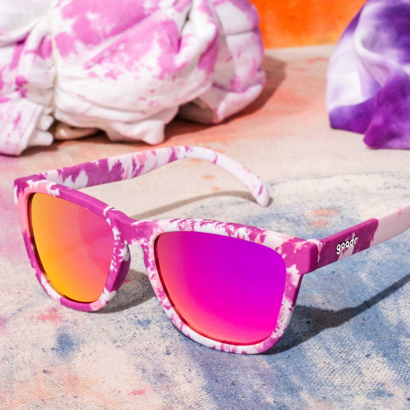 goodr OG - Sports Sunglasses - OMG, I Could Just Dye! Default One Size 