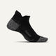 Feetures Plantar Fasciitis Relief Light Cushion No-Show Tab Socks Black Small 