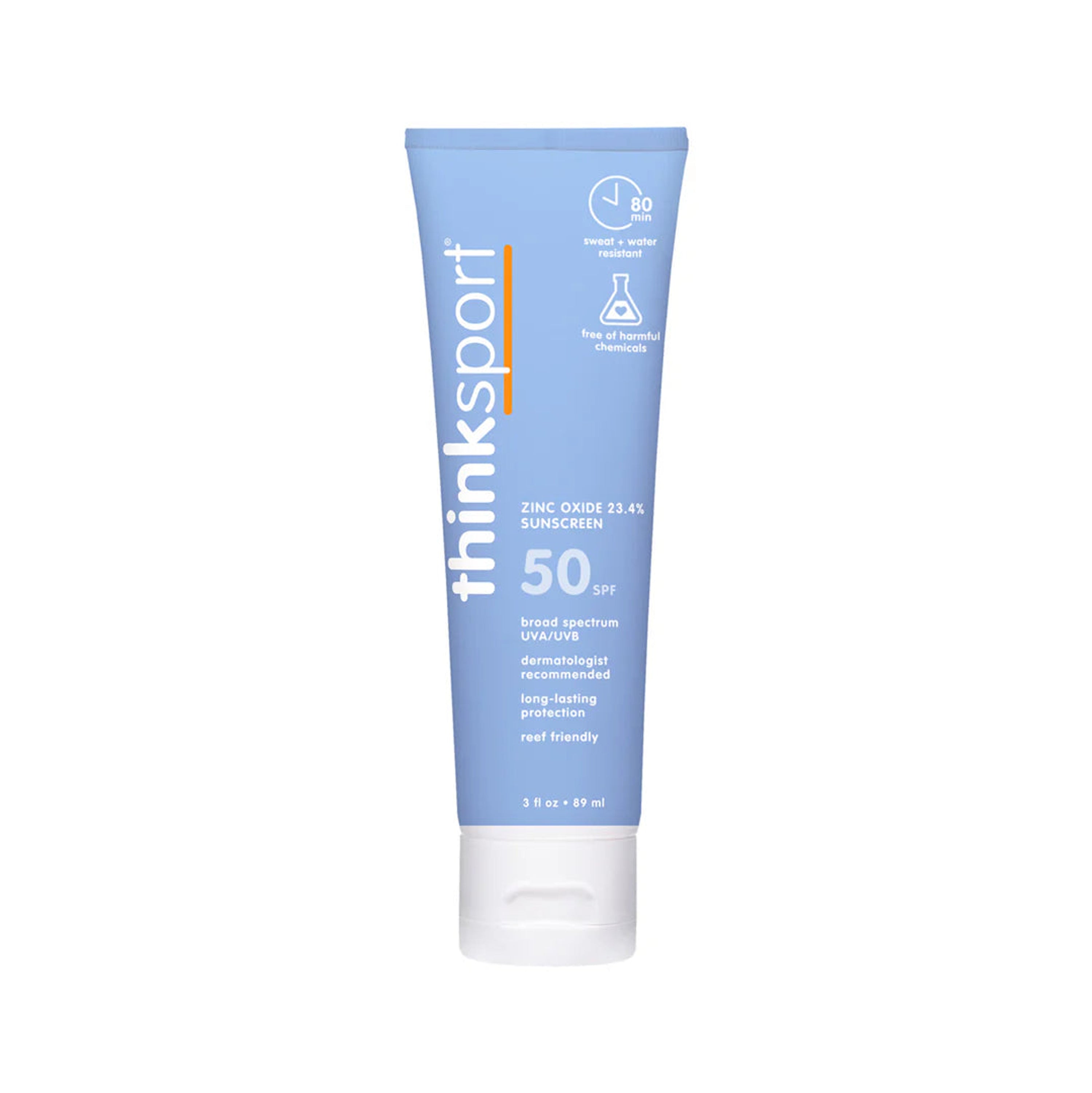 Thinksport Safe Sunscreen SPF 50+ 3Oz 