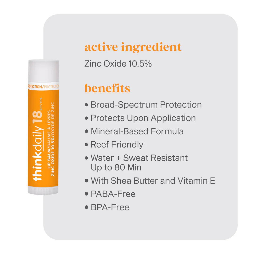 Thinkdaily Lip Balm SPF 18 - Grapefruit & Currant 