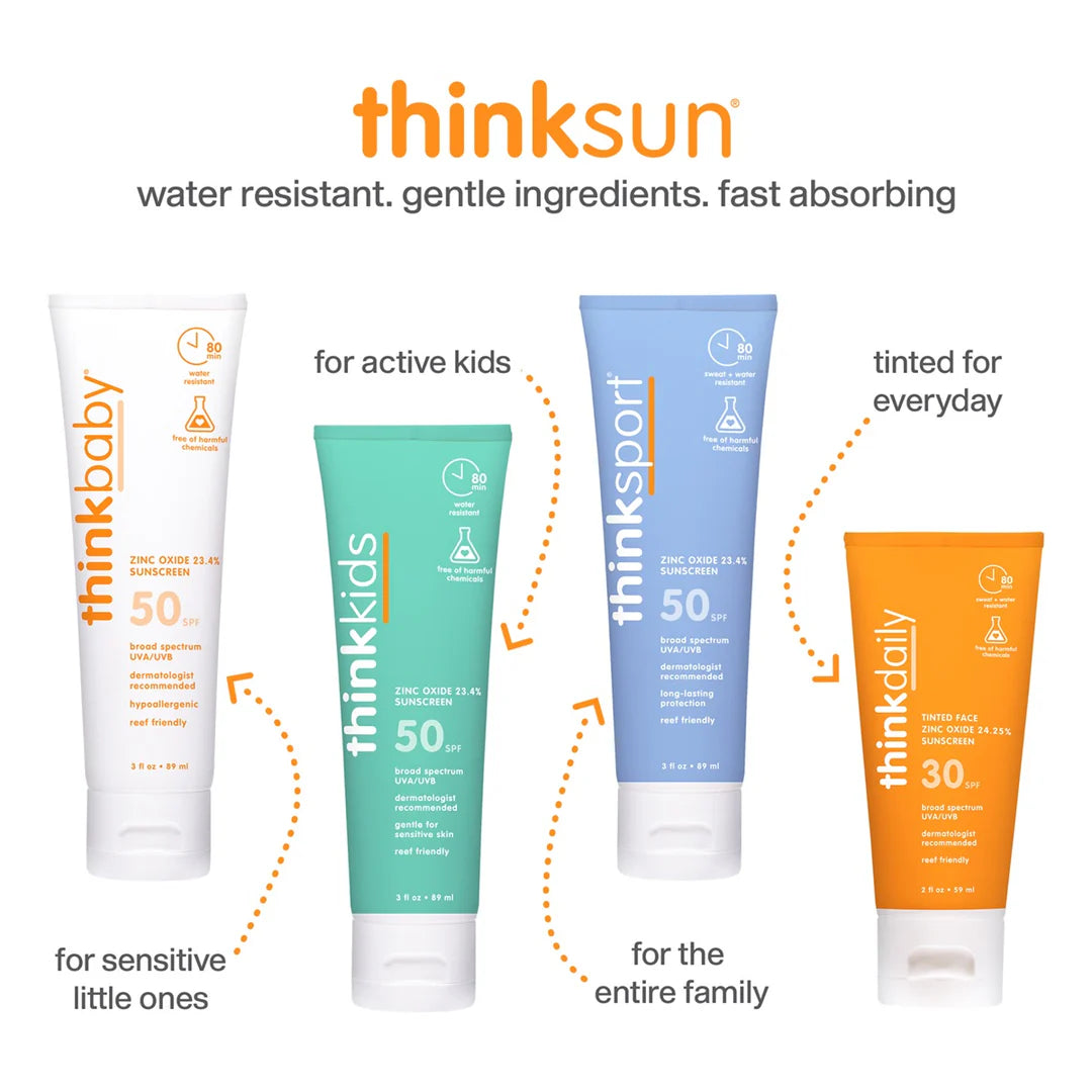 Thinkbaby SPF 30+ Face & Body Sunscreen Stick (0.64OZ) 