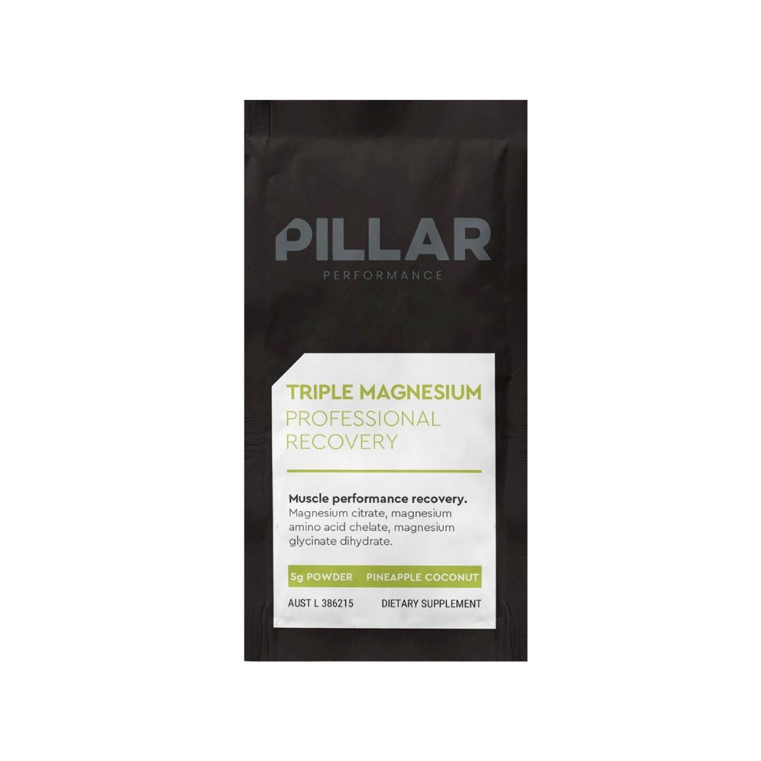 PILLAR Triple Magnesium Powder Pineapple Coconut Sachet (5g/1 Serve) 