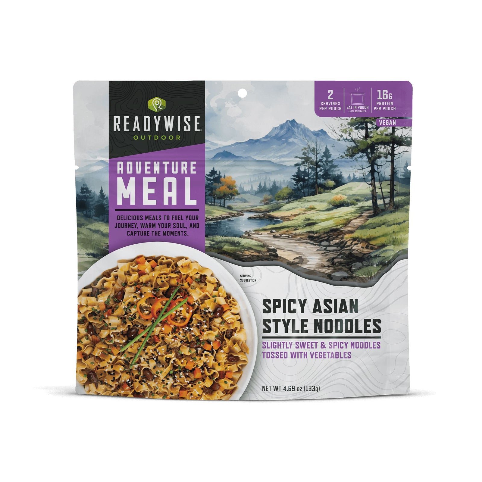 Readywise Spicy Asian Style Noodles Casual Camper 