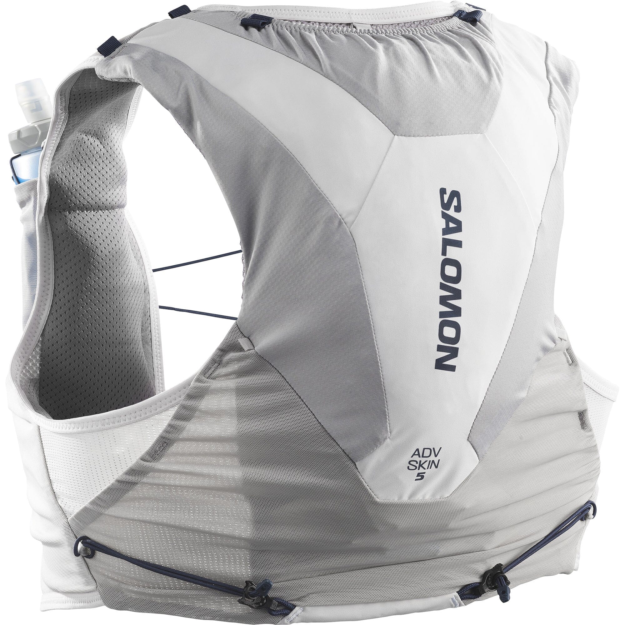 Salomon Adv Skin 5 Unisex Running Vest (2025) Alloy/Gray Violet XS 