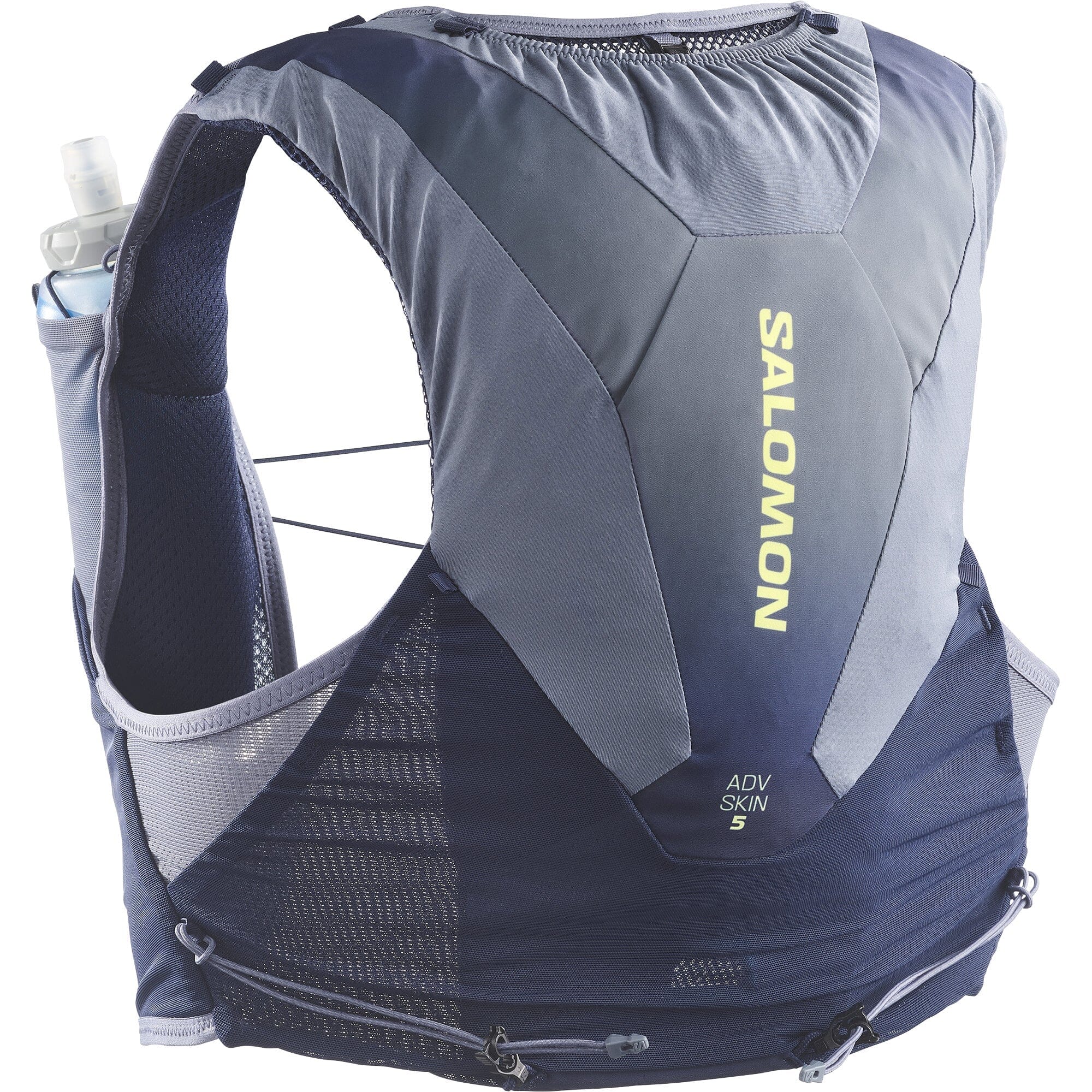 Salomon Adv Skin 5 Gradient Unisex Running Vest Maritime Blue/Grisaille S 
