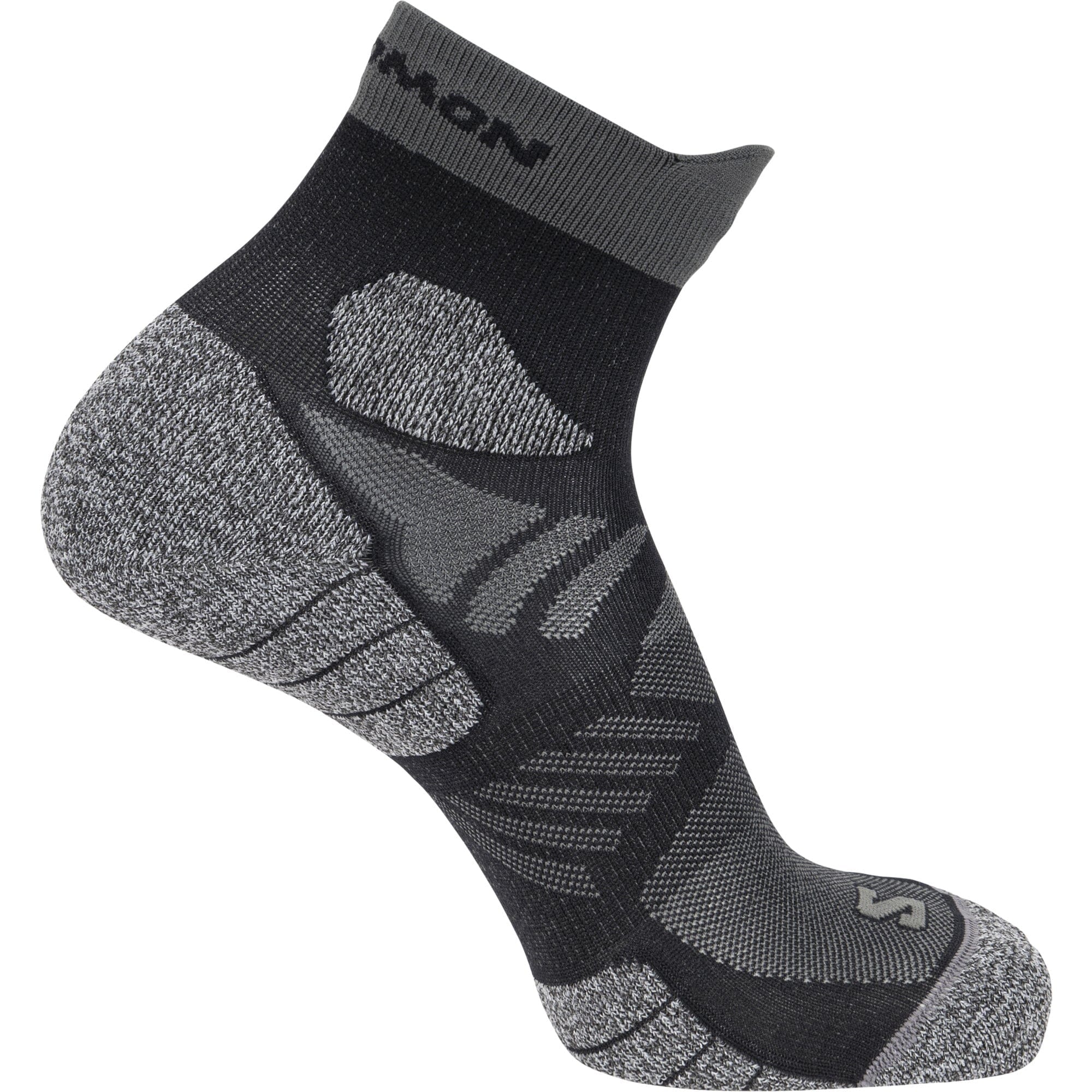 Salomon Aero Ankle Unisex Socks Black/Castelrock S (EU 36-38) 