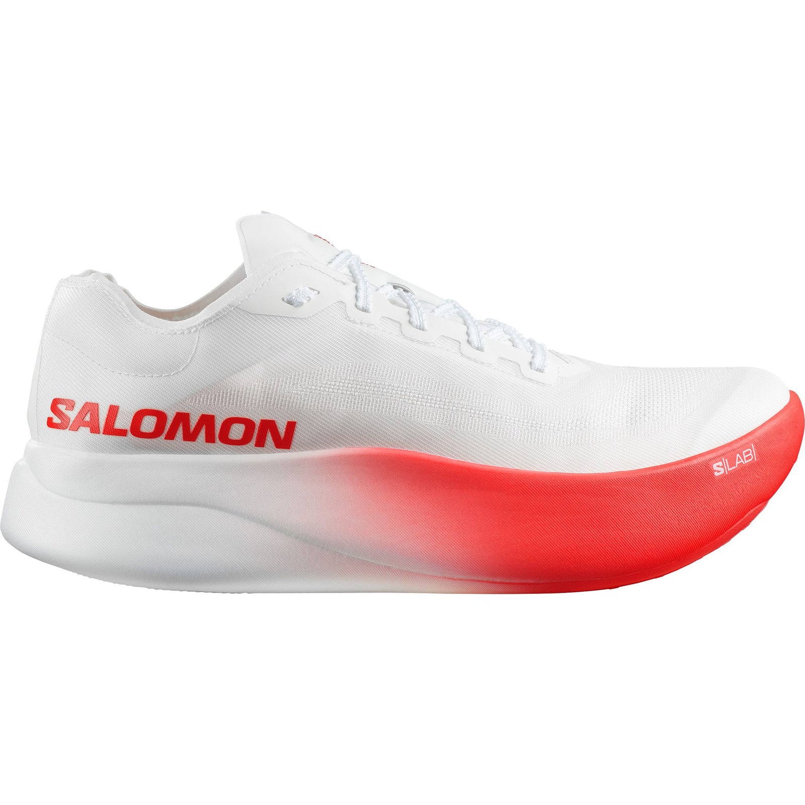 Salomon S/LAB Phantasm 3 SC Unisex Road Running Shoes White / Fiery Red / Fiery Red UK 8 