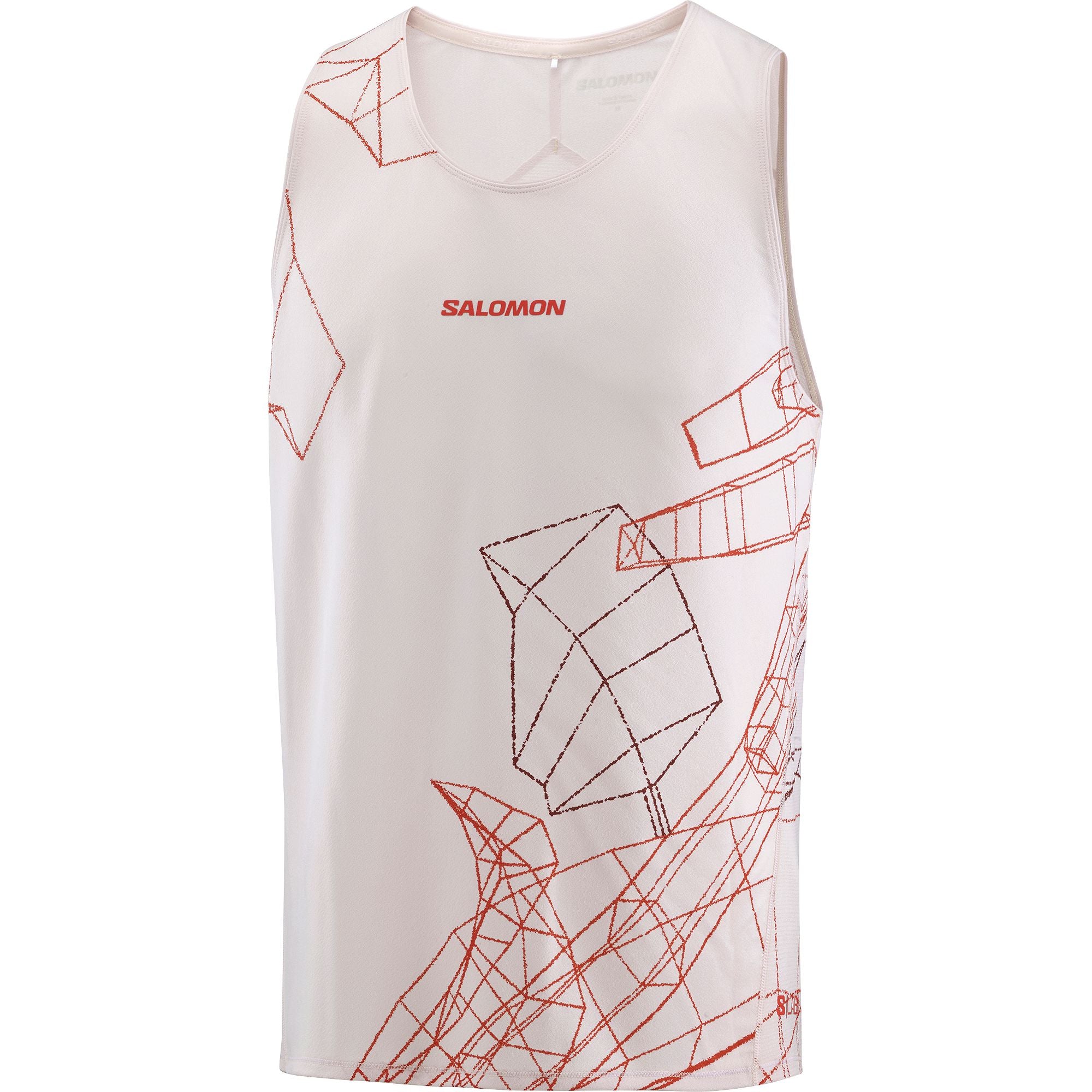 Salomon Men's S/LAB Speed Singlet Lilac Grey XS 