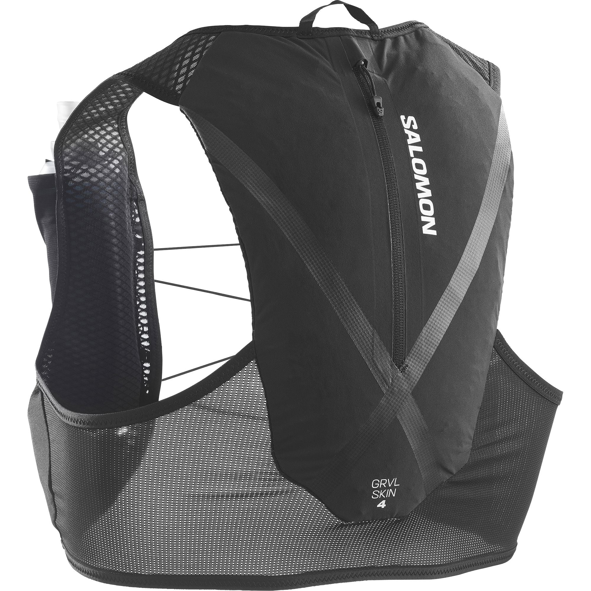 Salomon Gravel Skin 4 Unisex Running Vest Black S 