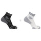 Salomon Aero Ankle Unisex Socks-2 Pack White/Black S (EU 36-38) 