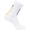 Salomon Pulse Race Flag Crew Unisex Socks (2026) White S (EU 36-38) 