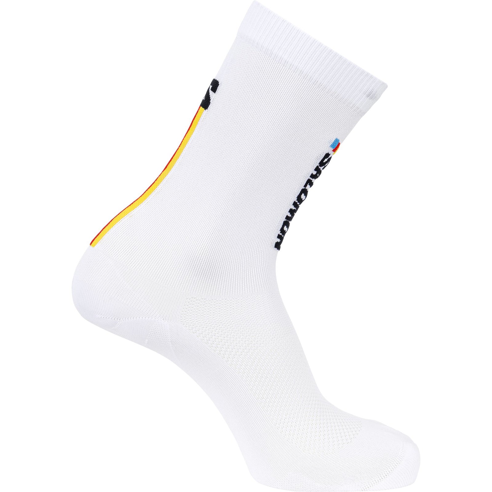 Salomon Pulse Race Flag Crew Unisex Socks (2026) White S (EU 36-38) 