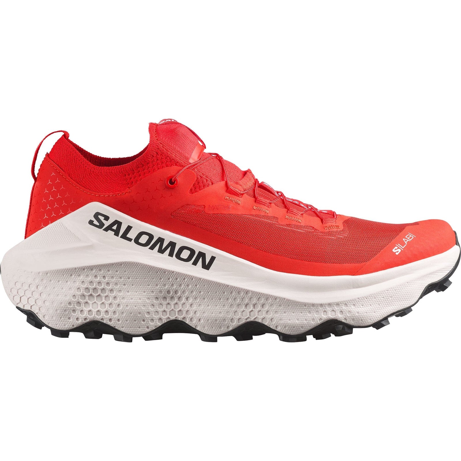 Salomon S/LAB Ultra Glide 2 Unisex Trail Running Shoes Fiery Red/Fiery Red UK 8.5 