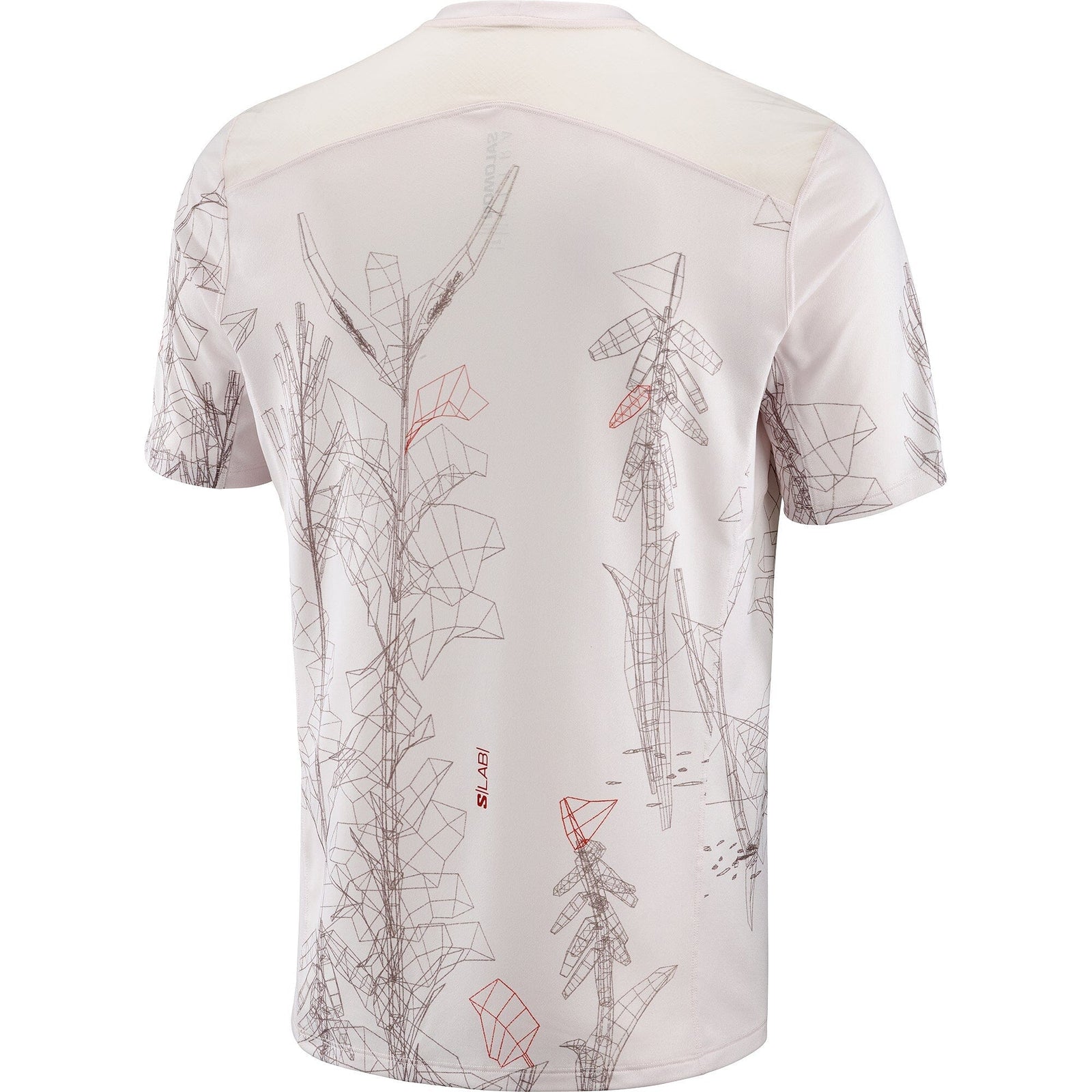 Salomon S/LAB Salomon Ultra Print Men's Short Sleeve T-Shirt Lilac Ash XS 