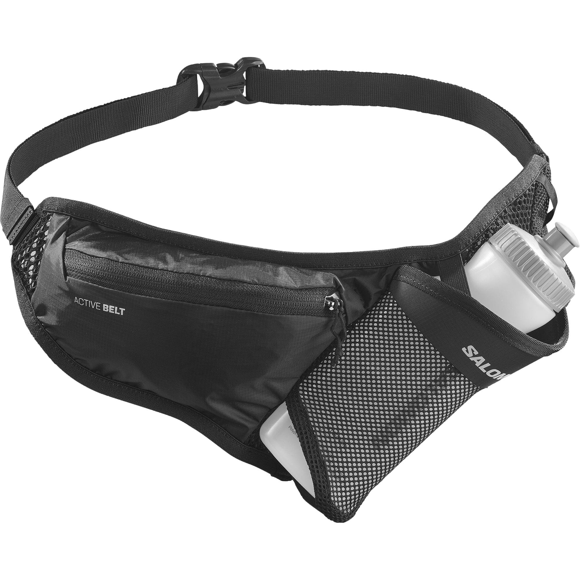 Salomon Active Bottle Unisex Belt Black One Size 