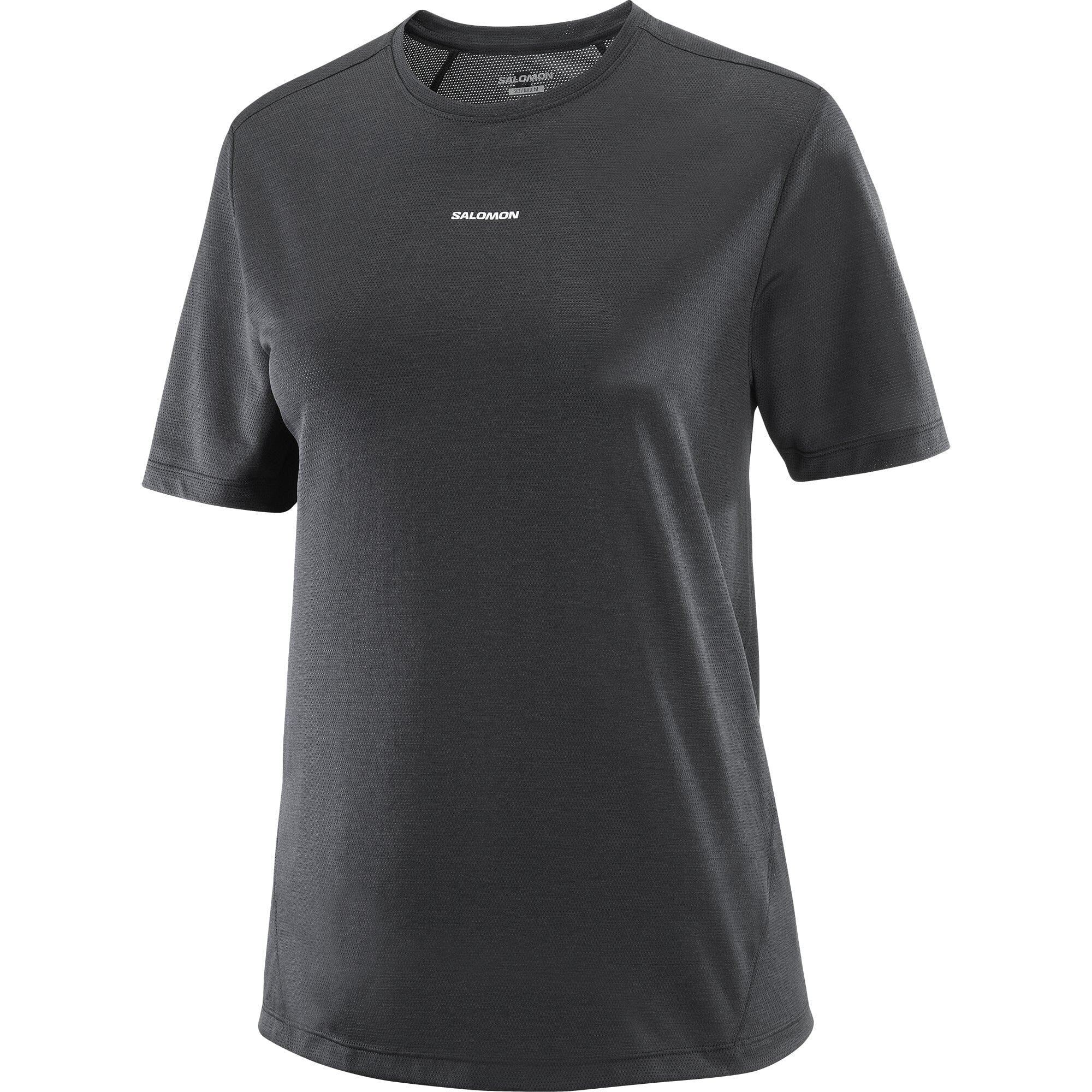 Salomon SHAKEout Core Women's Short Sleeve T-Shirt Deep Black XS 