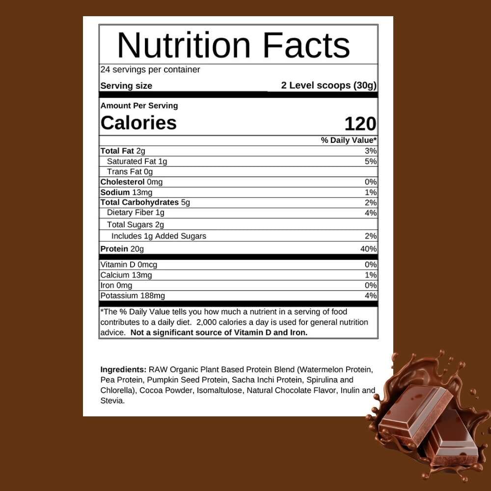Hammer Plant Protein 720g Chocolate 