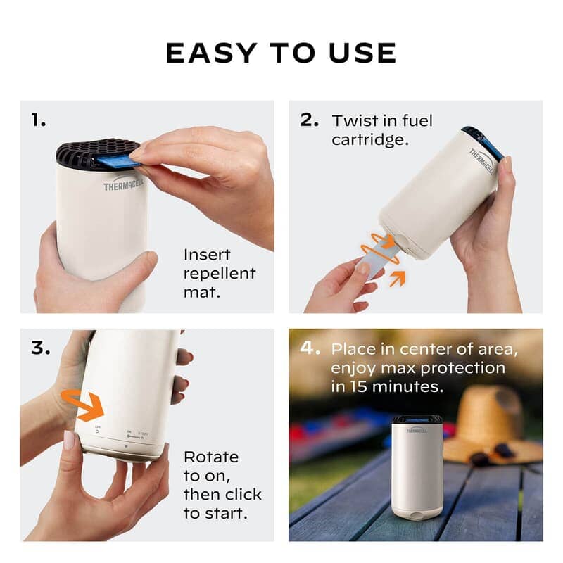 Thermacell Halo Mini Mosquito Repellent Metal 