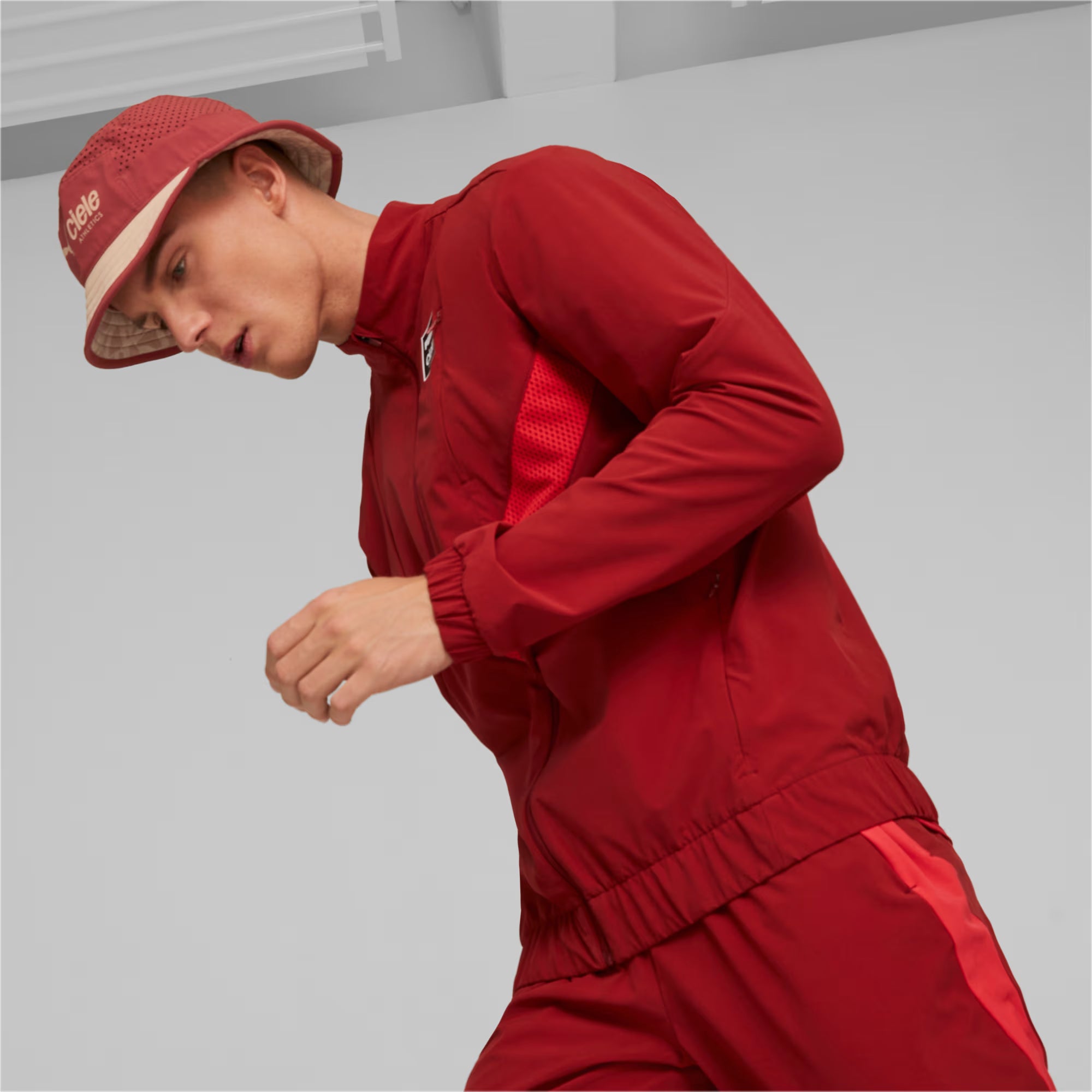 Ciele BKTHat Ciele X Puma - Lockup - Intense Red Hat 