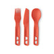Sea to Summit Passage Cutlery Set 3 Piece Spicy Orange 