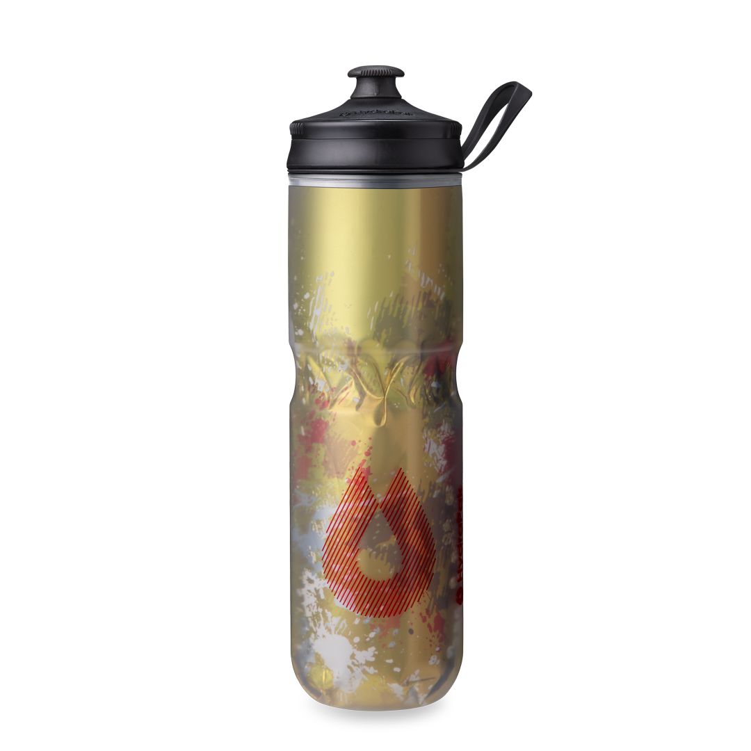 HydraPak Polar Sport Splash 700ml/24oz Splash Gold 