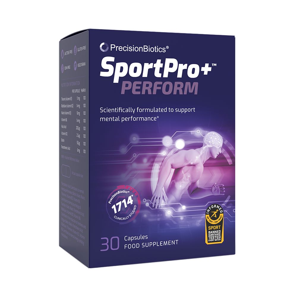 SportPro+™ PERFORM – Daily Probiotic with 1714-Serenitas® Culture &amp; B Vitamins 30 Caps 