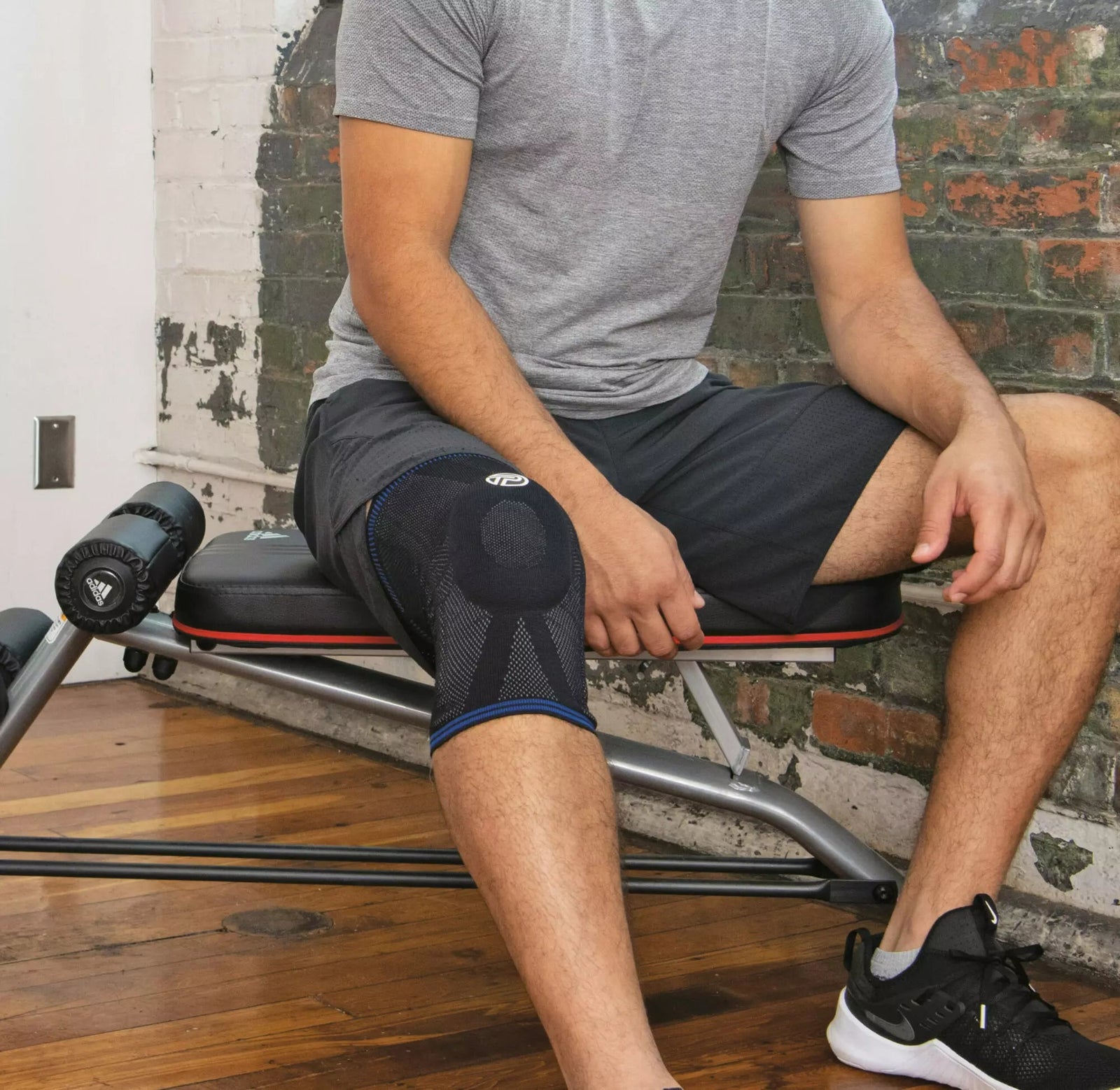 Pro-Tec Premium Knee Support Sleeve Black L 