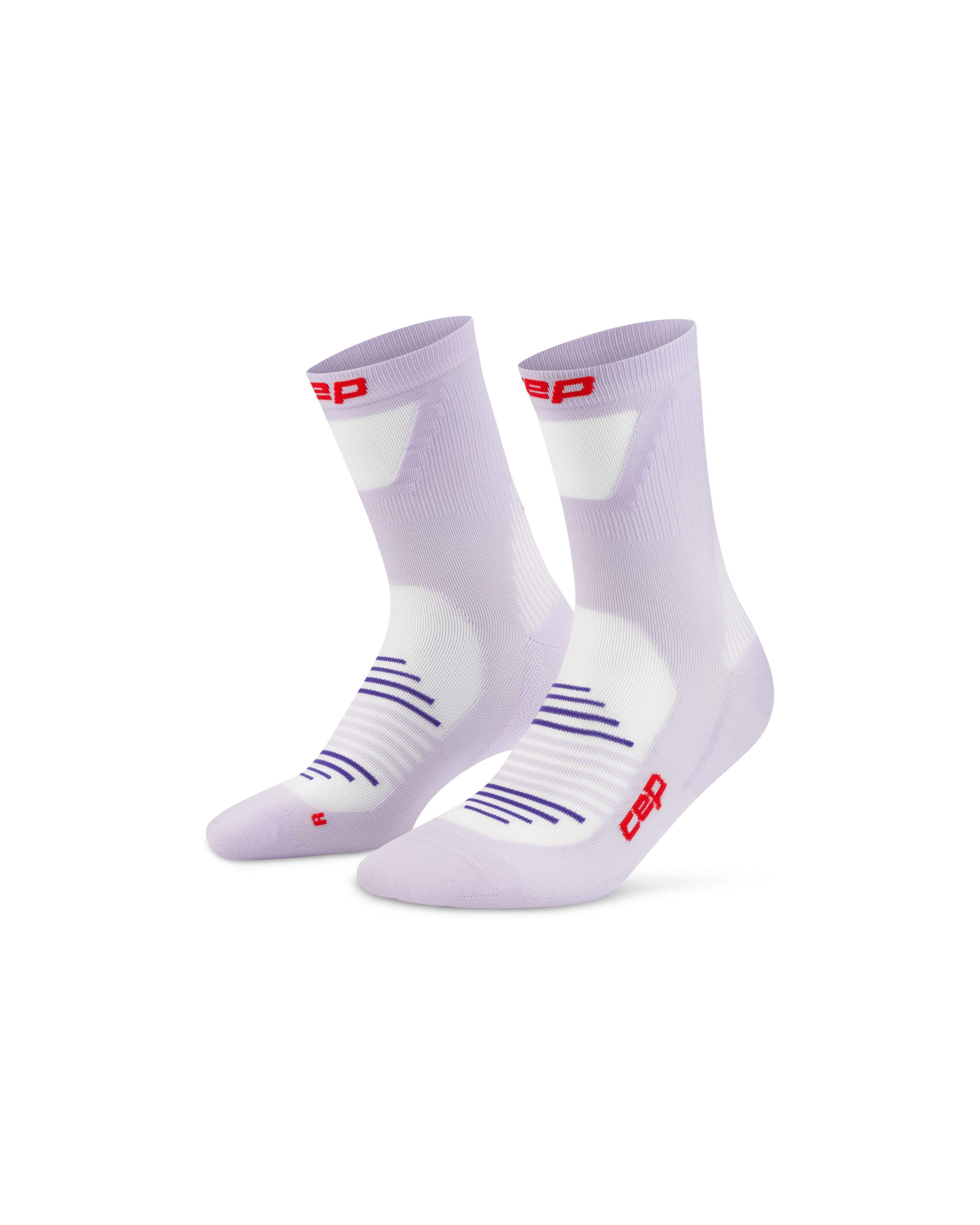 CEP Pro Run Ultralight Mid Cut Compression Socks, Women