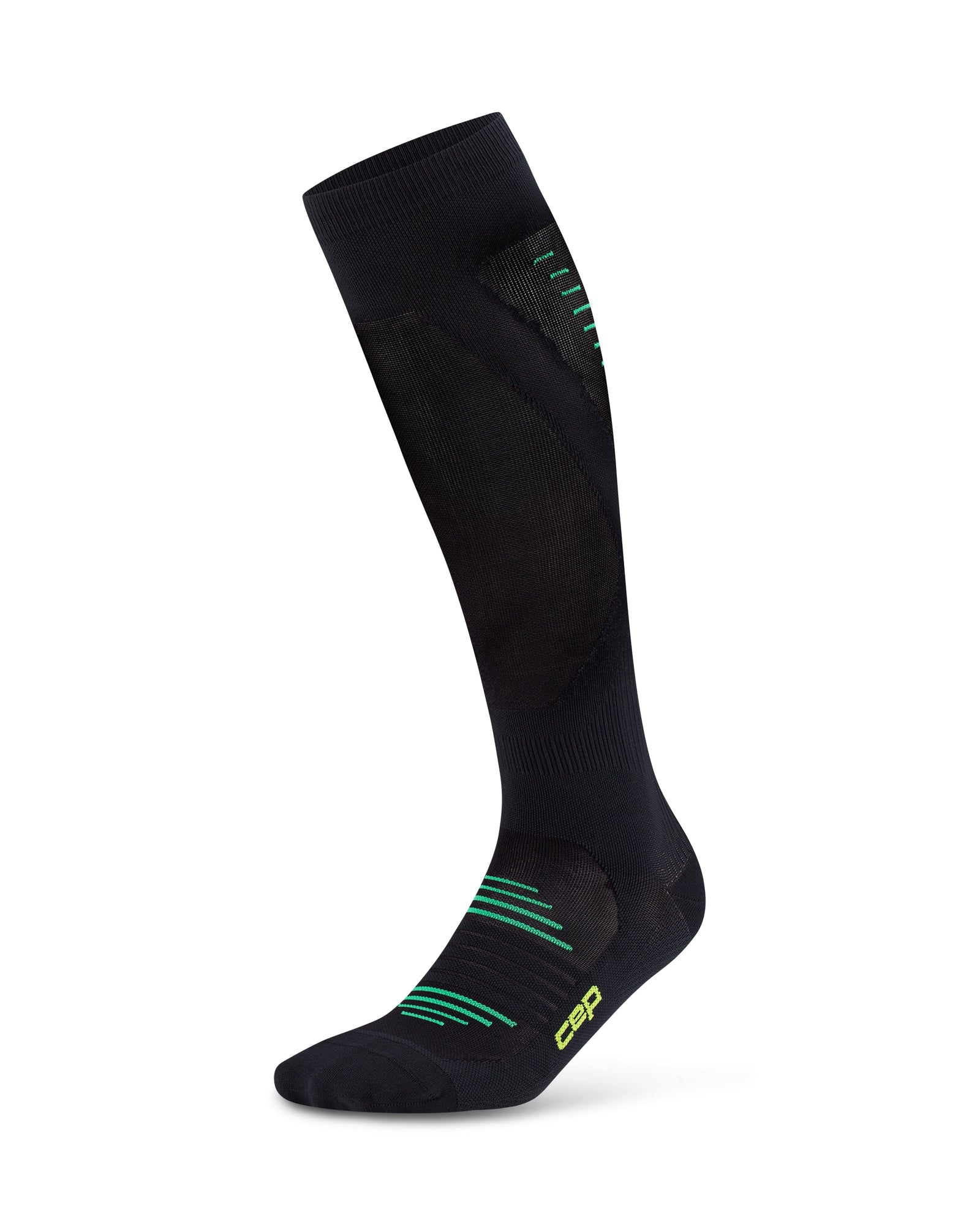 CEP Pro Run Ultralight Tall Compression Socks, Men – Black