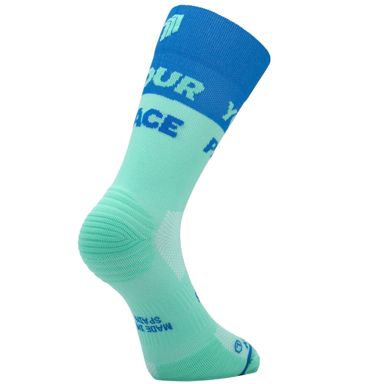 SPORCKS Race Pace Musgo - Running Socks Blue XS 35-37 