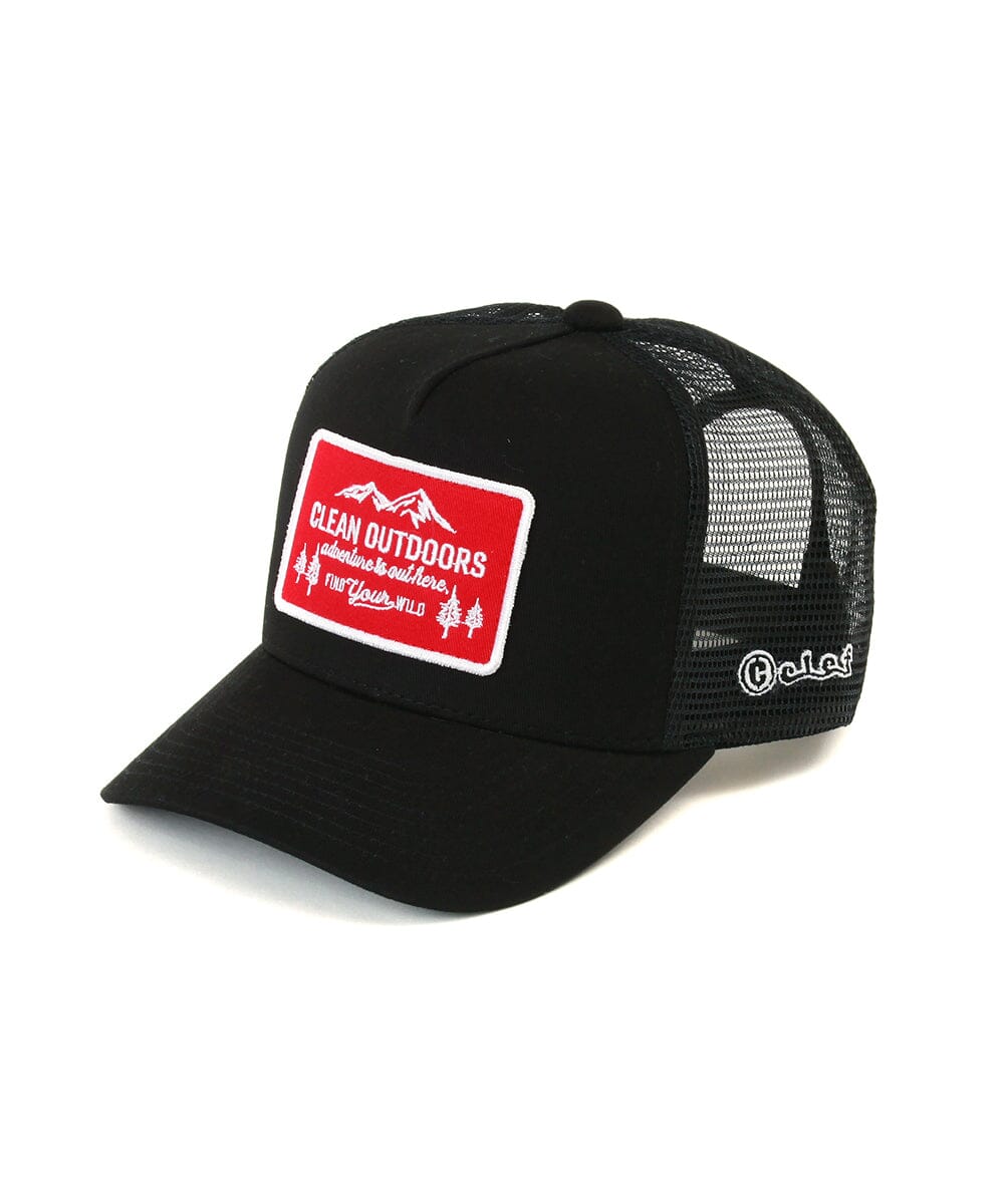 Clef Lumberjack Mesh Cap RB3662 Black REGULAR 56-60cm 