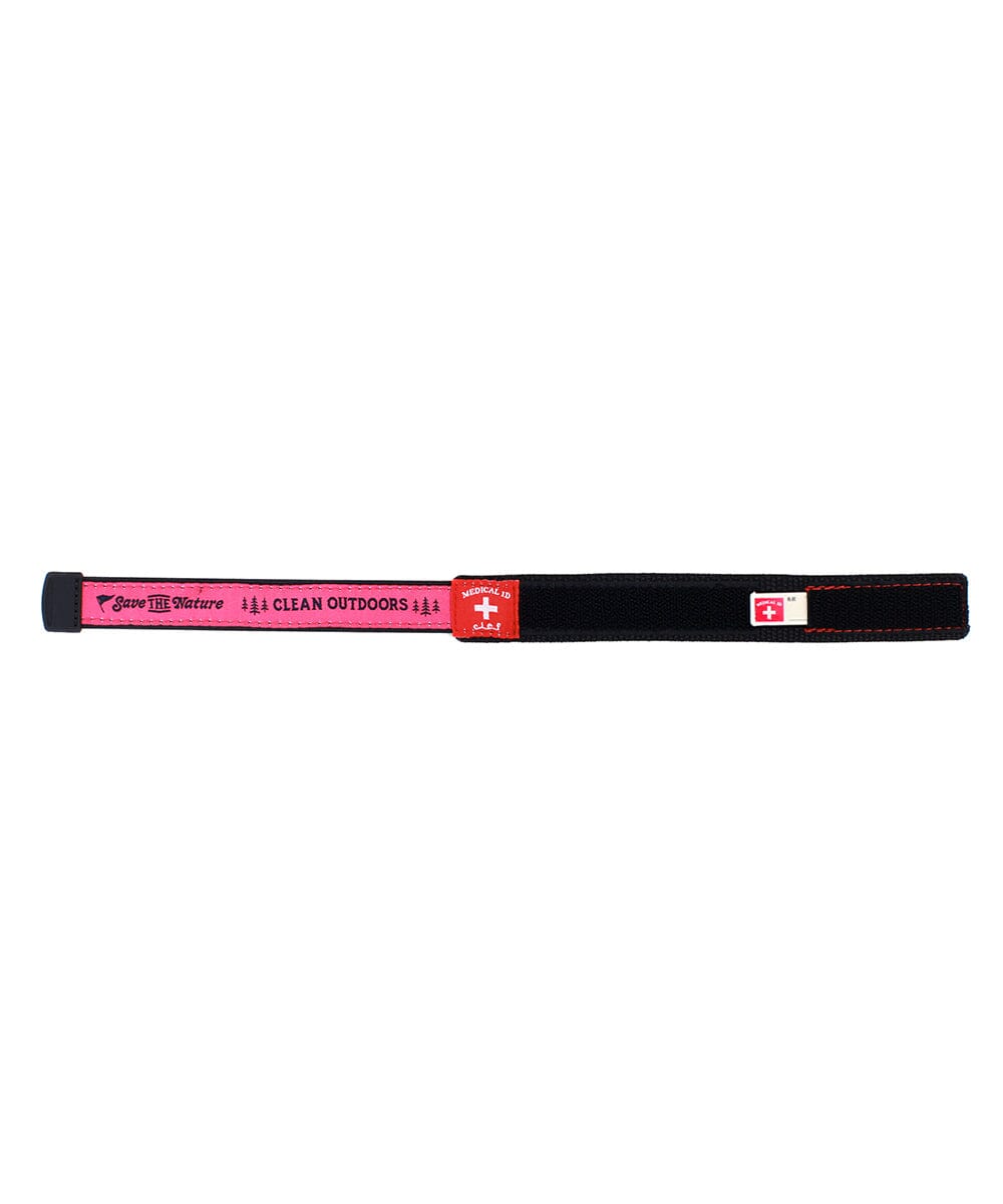 Clef Medical ID Analog Band RB6002 Pink 