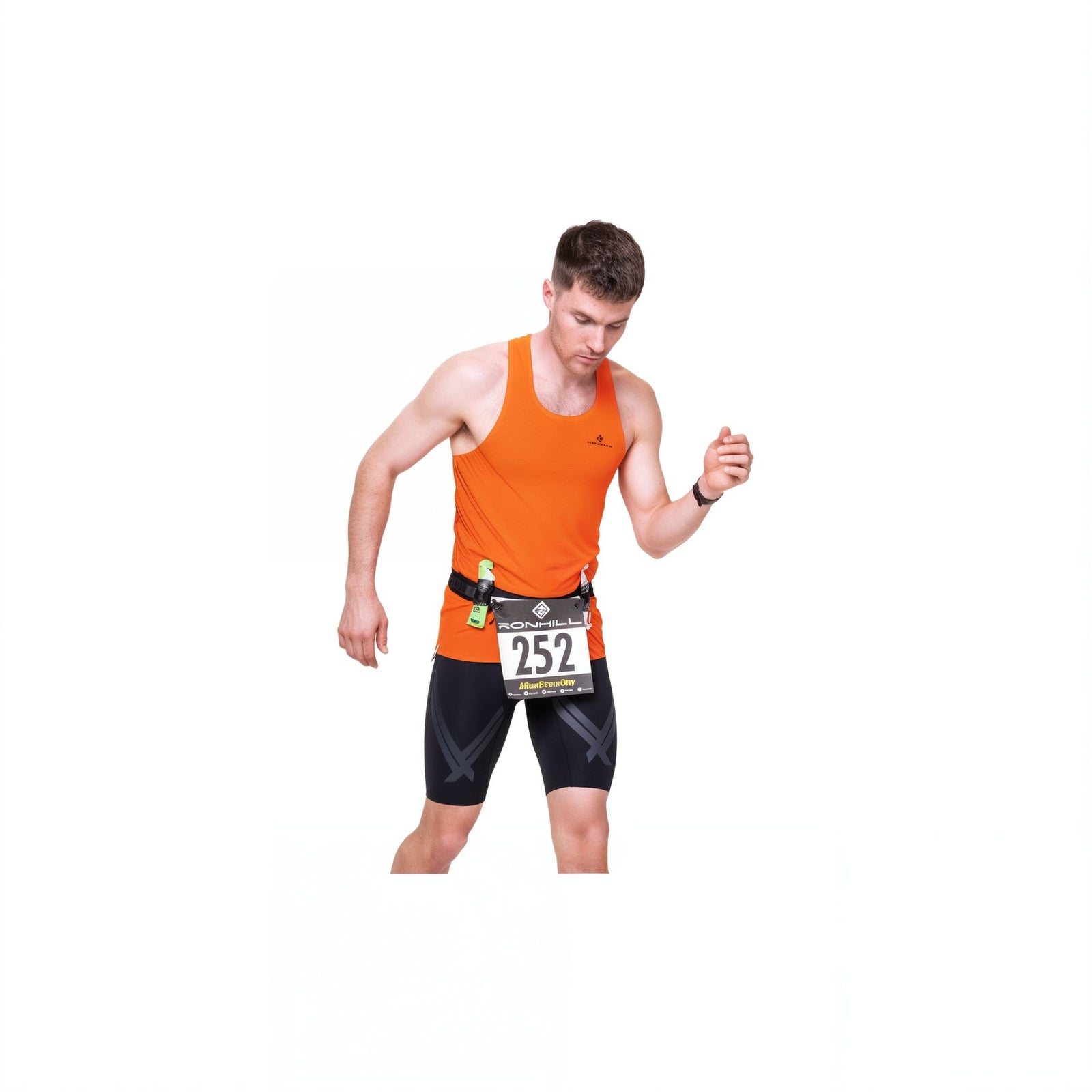Ronhill Race Waist Belt Black 