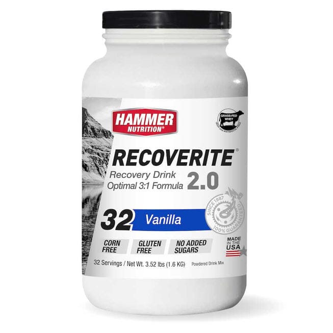 Hammer Recoverite (Glutamine Fortified Recovery Drink) Vanilla 32 SERVING 