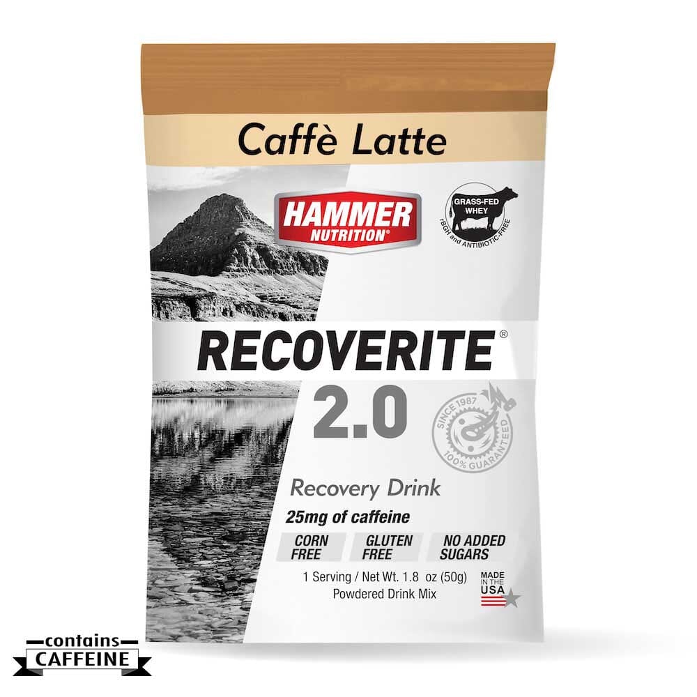 Hammer Recoverite (Glutamine Fortified Recovery Drink) Caffe Latte 1 SERVING 