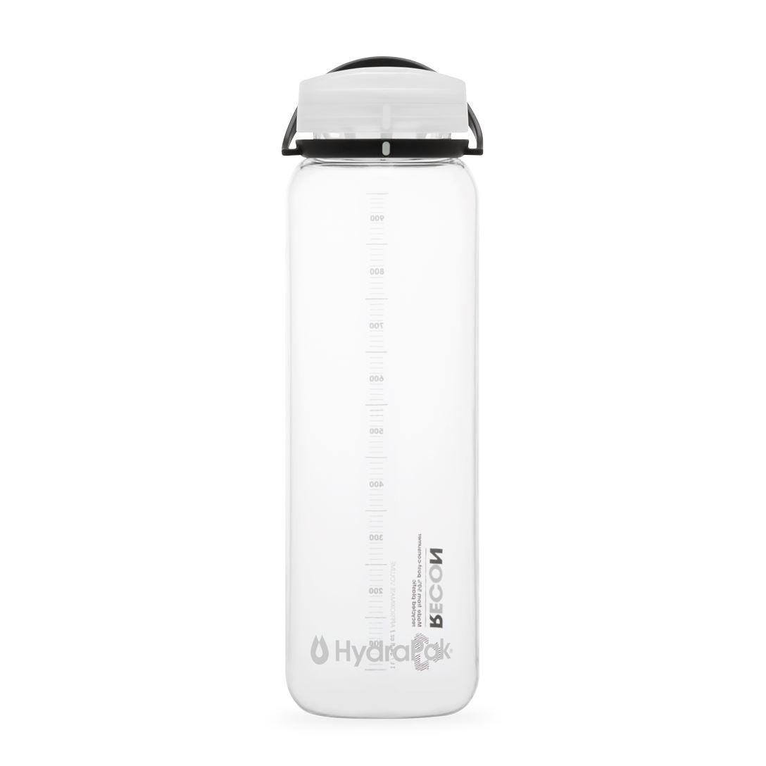 HydraPak 32 oz/1L RECON™ Clear/Black & White 