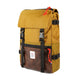 Topo Designs Rover Pack Backpack Duck Brown/Dark Brown Leather 