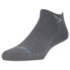 Drymax Running Lite-Mesh Mini Crew Socks Dark Gray w/Light Gray Logo S 
