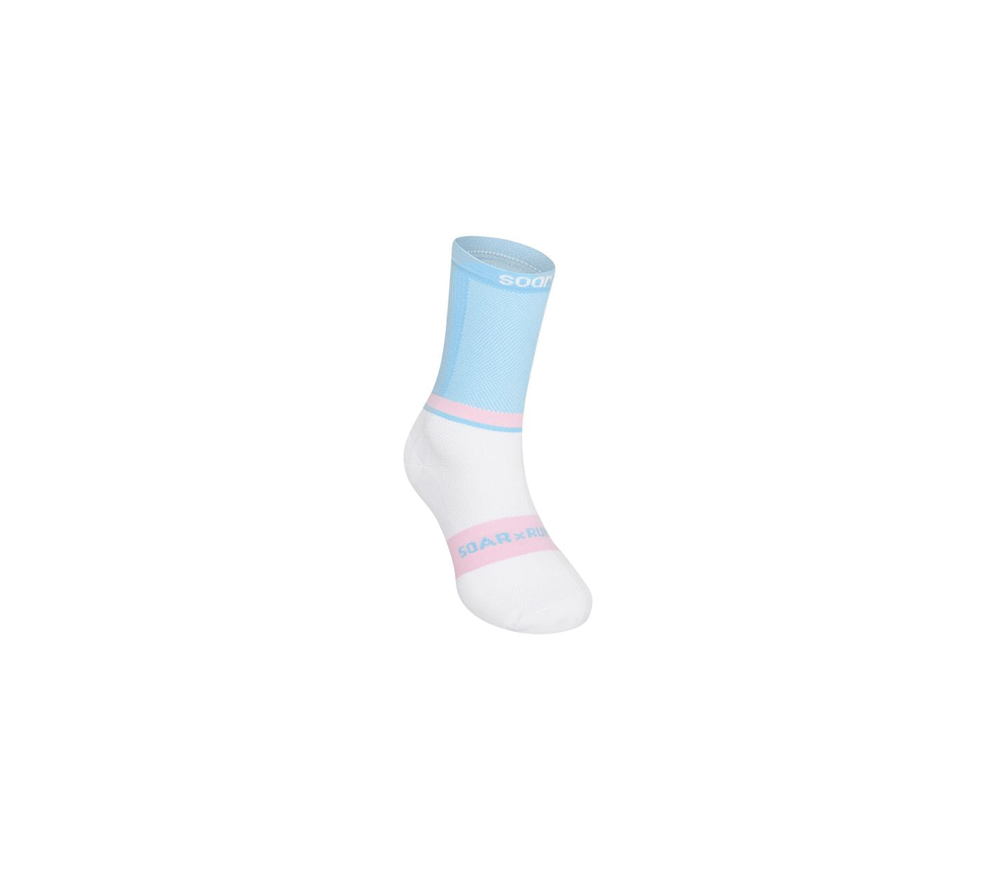 SOAR Crew Sock Pastel Blue/Pink S 