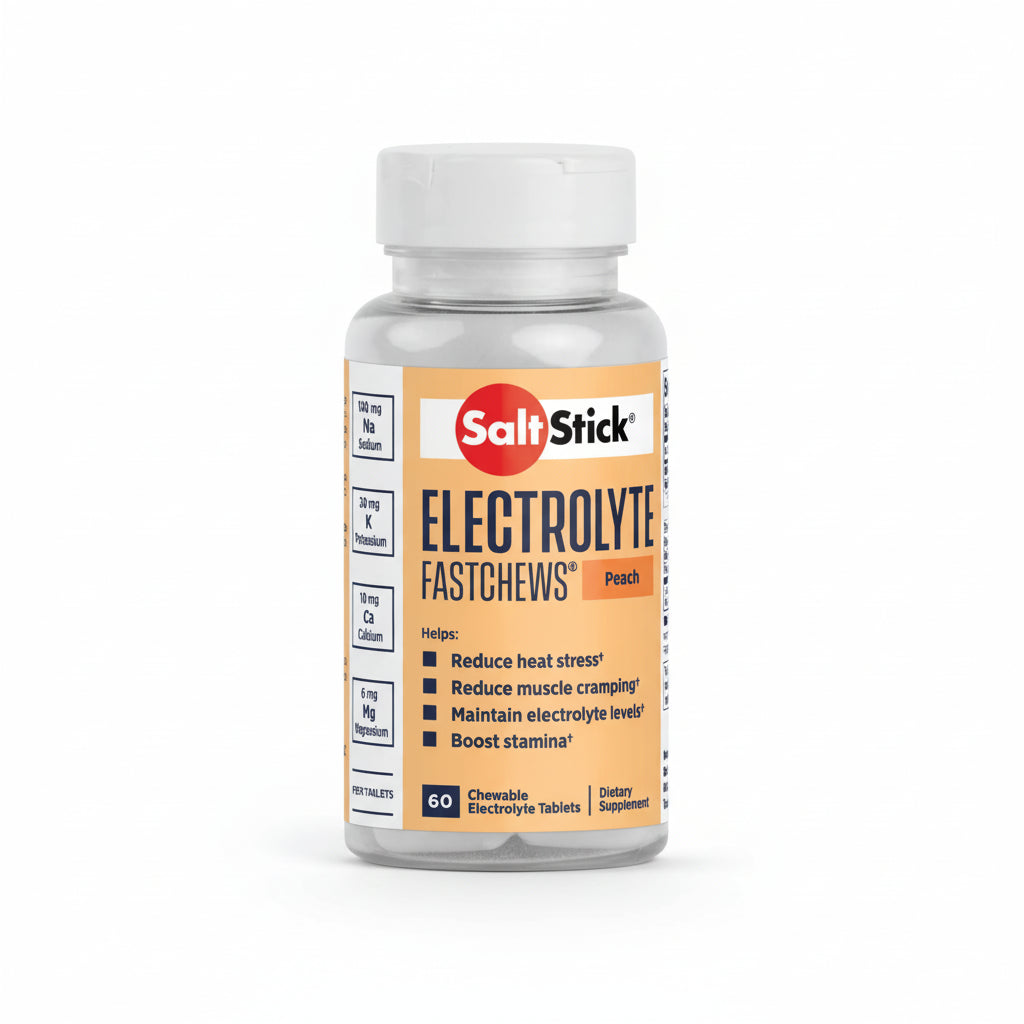 SaltStick Fastchews 60ct Bottle Peach 